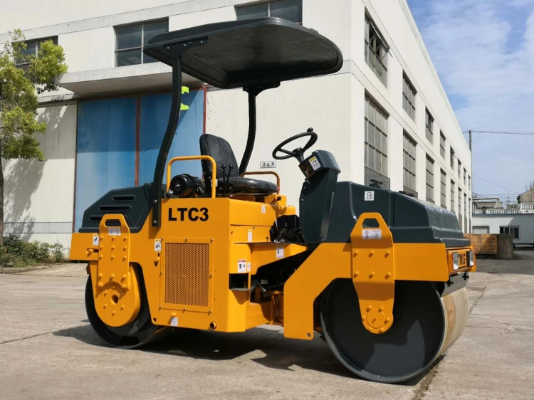 Ltmg Mini Double Single Drum Vibratory Asphalt 1 Ton 2 Ton 3 Ton Road Roller